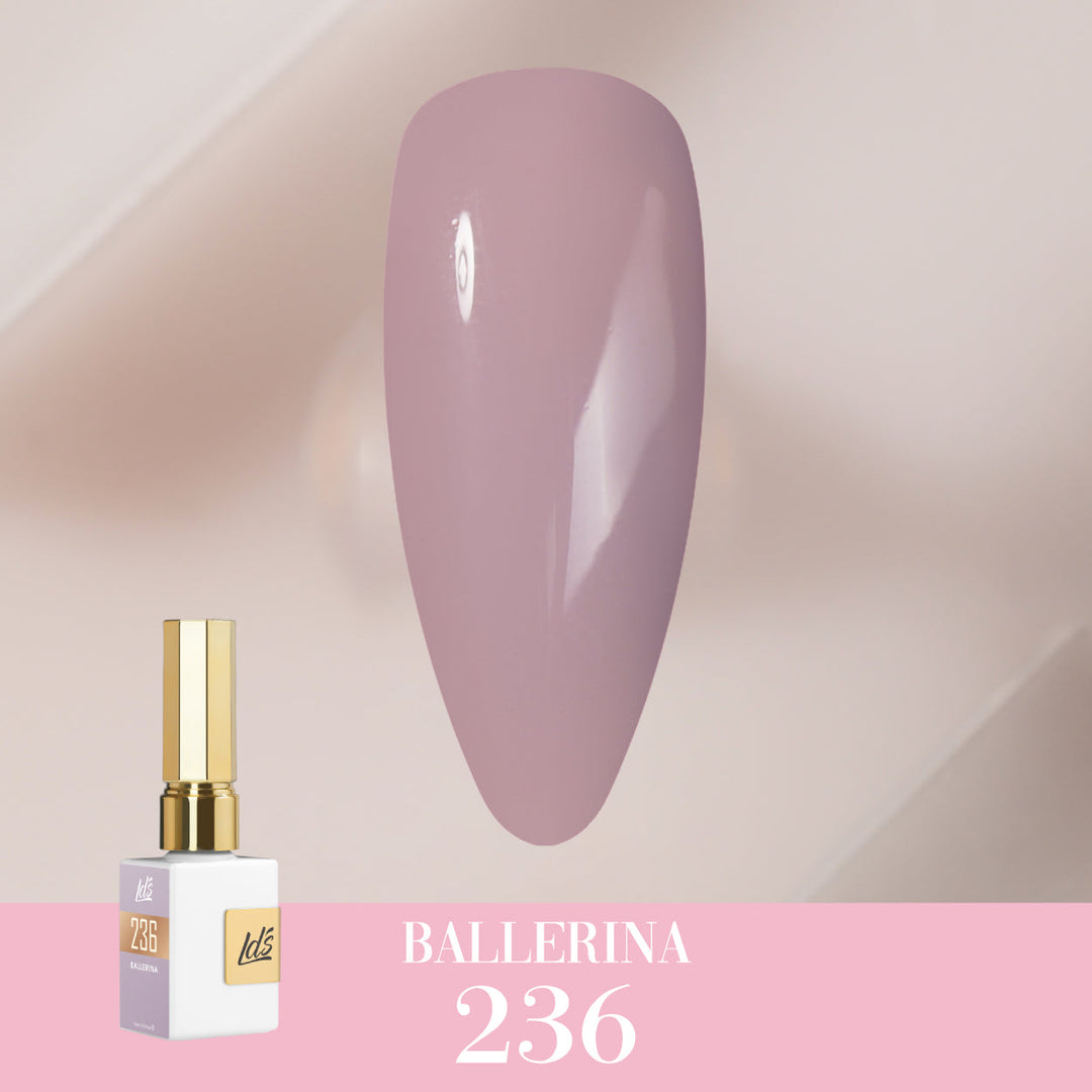 LDS Color Craze Gel Nail Polish - 236 Ballerina - 0.5oz