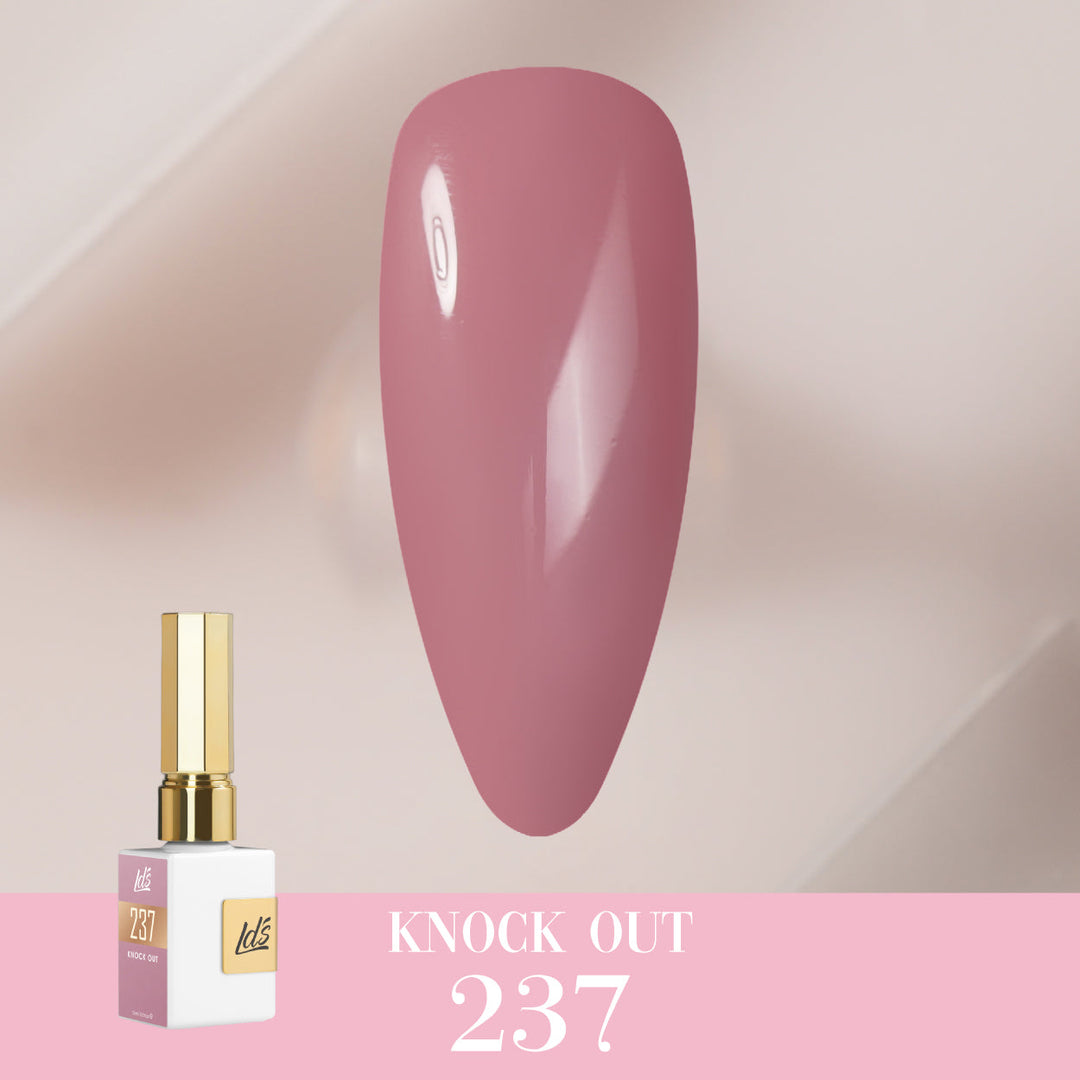 LDS Color Craze Gel Nail Polish - 237 Knock Out - 0.5oz