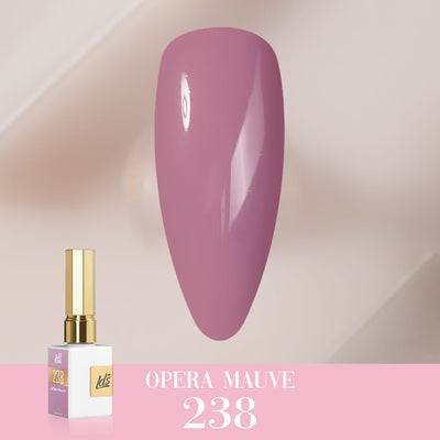 LDS Color Craze Gel Nail Polish - 238 Opera Mauve - 0.5oz