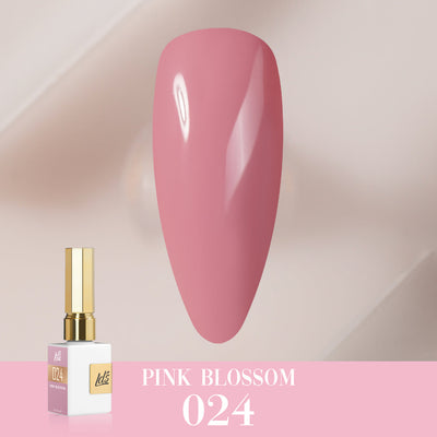 LDS Color Craze Gel Nail Polish - 024 Pink Blossom - 0.5oz