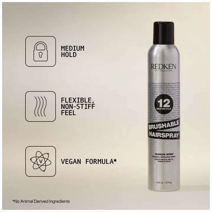 REDKEN - Brushable Hairspray for Medium Control 9.8oz
