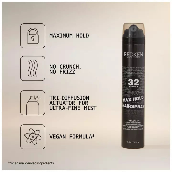 REDKEN - Max Hold Hairspray 9.oz