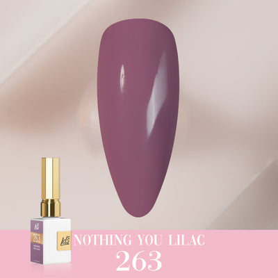 LDS Color Craze Gel Nail Polish - 263 Nothing You Lilac - 0.5oz