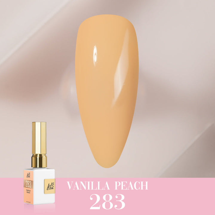 LDS Color Craze Gel Nail Polish - 283 Vanilla Peach - 0.5oz