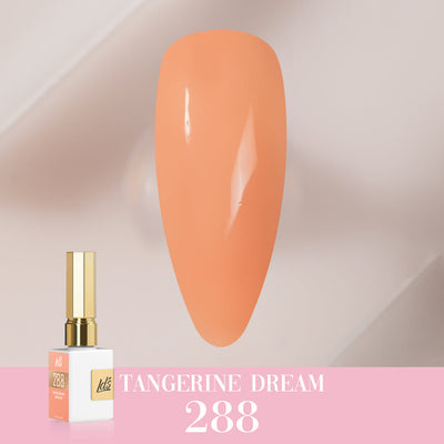 LDS Color Craze Gel Nail Polish - 288 Tangerine Dream - 0.5oz