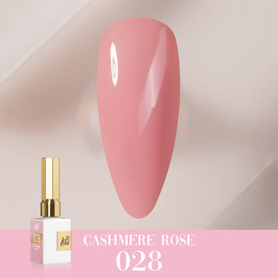 LDS Color Craze Gel Nail Polish - 028 Cashmere Rose - 0.5oz