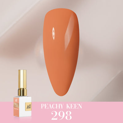 LDS Color Craze Gel Nail Polish - 298 Peachy Keen - 0.5oz