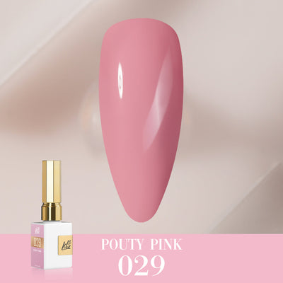 LDS Color Craze Gel Nail Polish - 029 Pouty Pink - 0.5oz