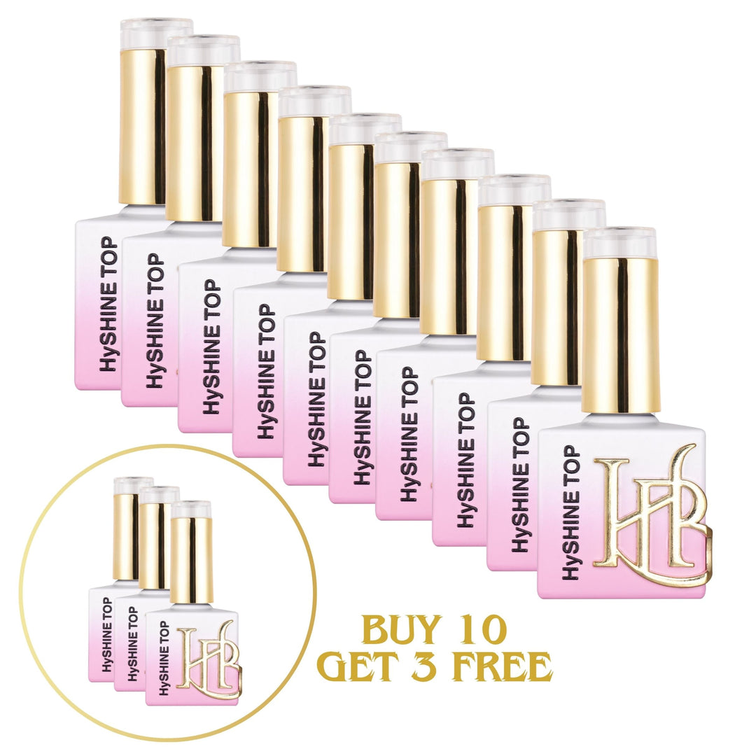 HyBa Top Gel Polish - HySHINE - 20ML Single Bottle