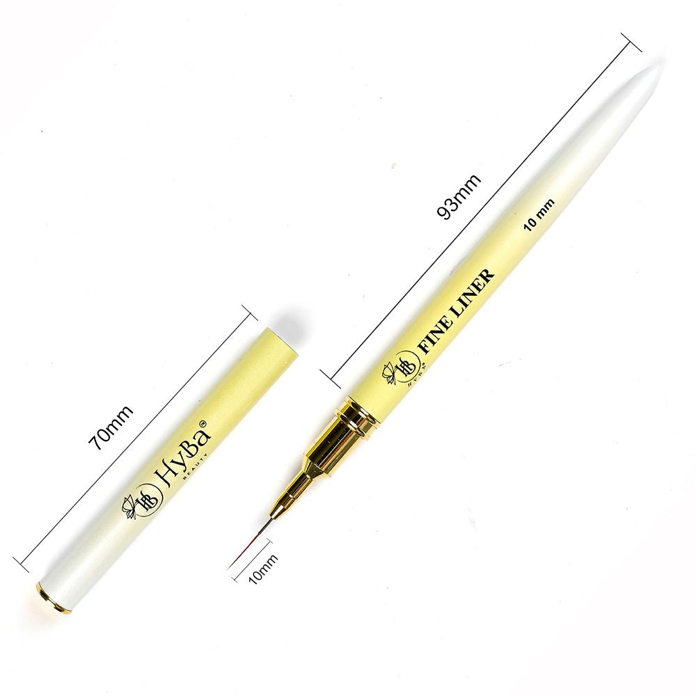 HyBa FINE LINER Brush / 10mm Kolinsky Hair 