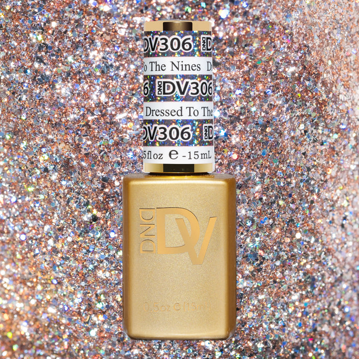 DND DIVA Gel &amp; Lacquer Duo - Dressed To The Nines 