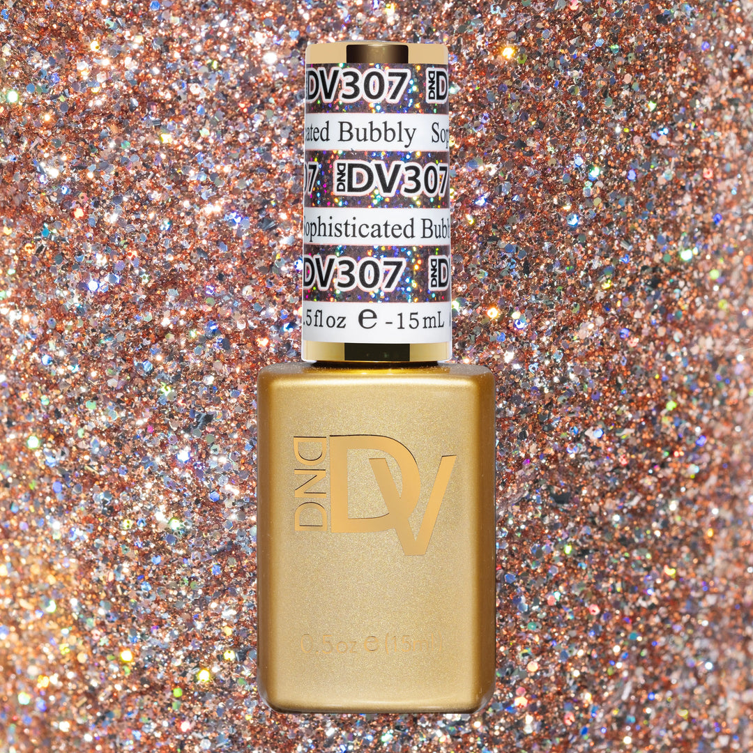 DND DIVA Gel &amp; Lacquer Duo - Sophisticated Bubbly 
