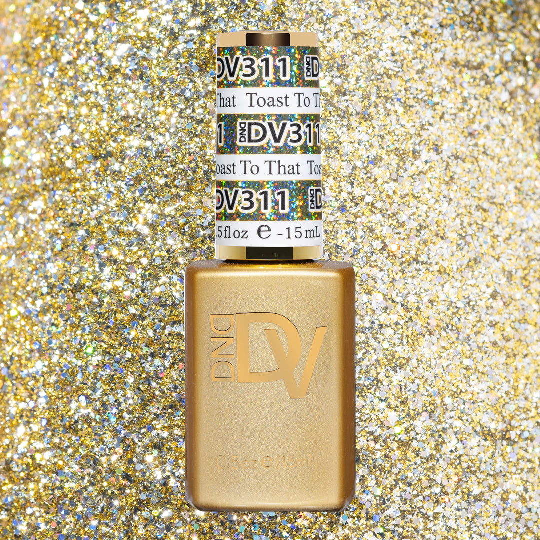 DND DIVA Gel &amp; Lacquer Duo - Toast To That 