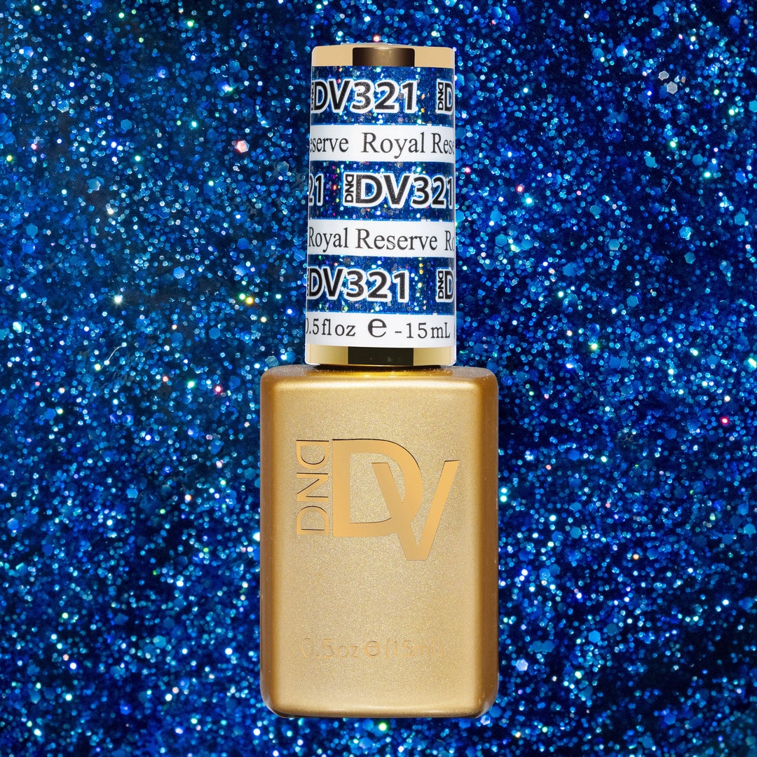 DND DIVA Gel &amp; Lacquer Duo - Royal Reserve 