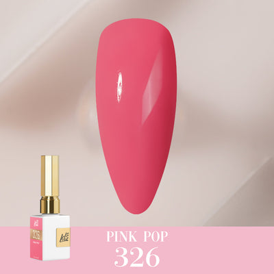 LDS Color Craze Gel Nail Polish - 326 Pink Pop - 0.5oz