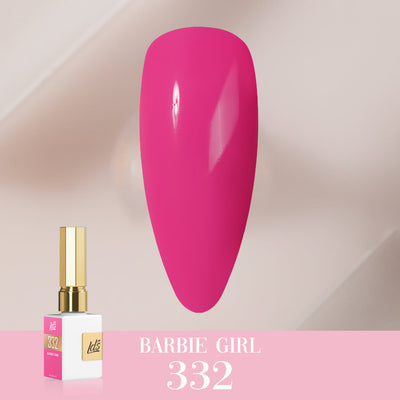 LDS Color Craze Gel Nail Polish - 332 Barbie Girl - 0.5oz