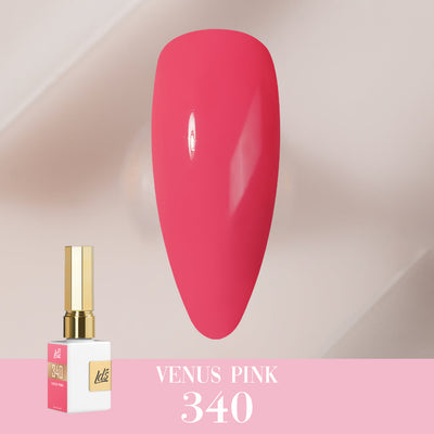 LDS Color Craze Gel Nail Polish - 340 Venus Pink - 0.5oz