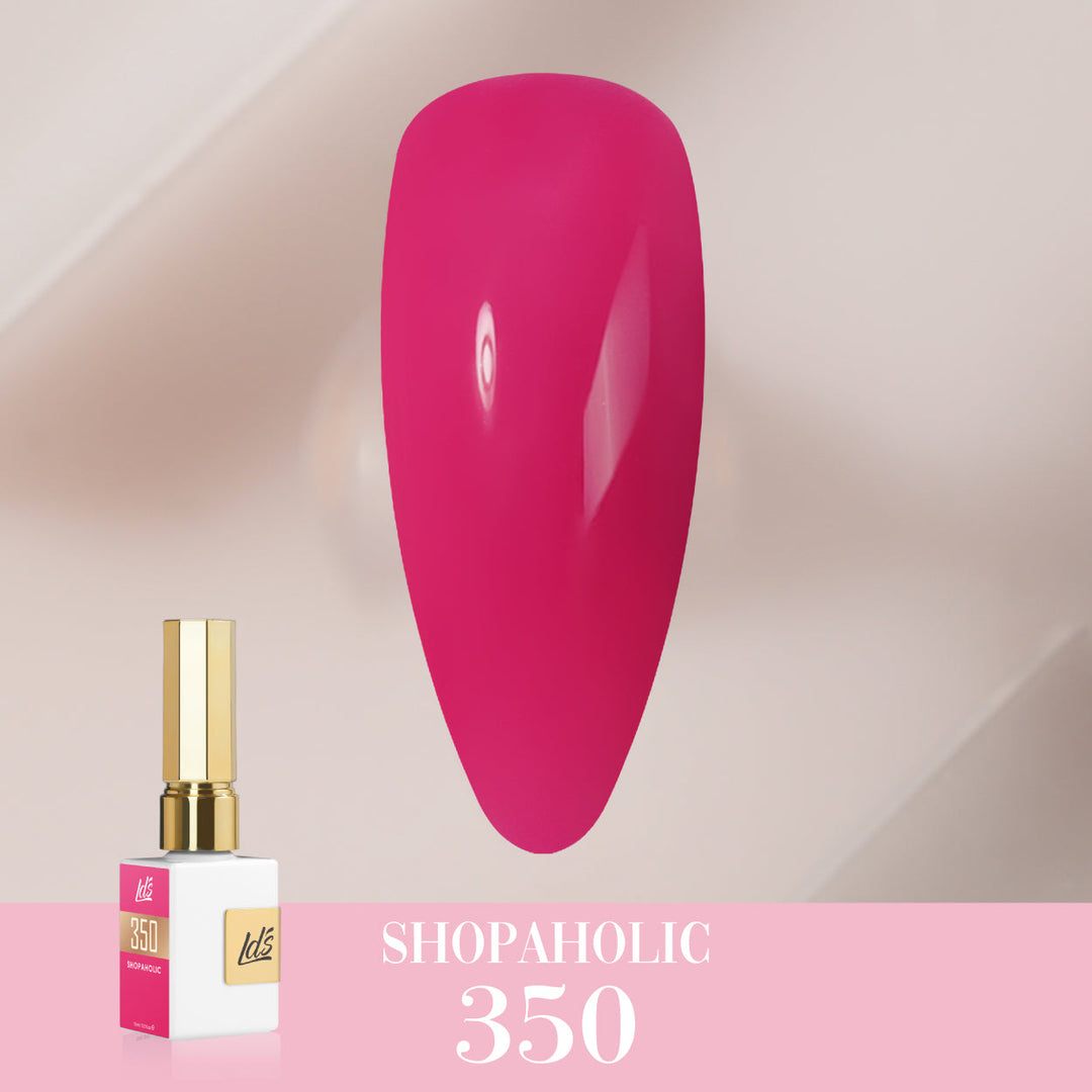 LDS Color Craze Gel Nail Polish - 350 Shopaholic - 0.5oz