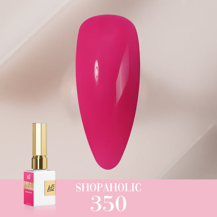 LDS Color Craze Gel Nail Polish - 350 Shopaholic - 0.5oz