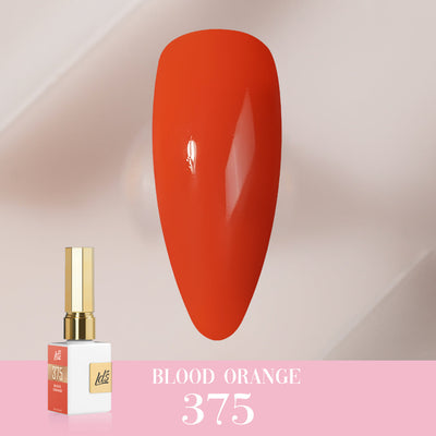 LDS Color Craze Gel Nail Polish - 375 Blood Orange - 0.5oz