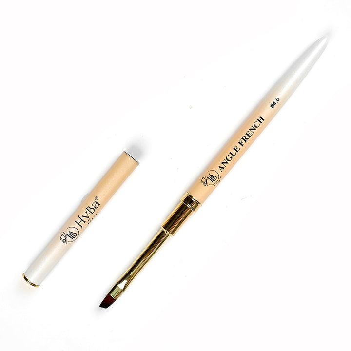 HyBa ANGLE FRENCH Nail Art Brush Kolinsky Hair 
