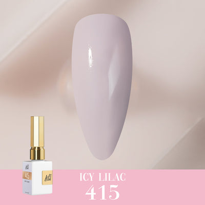 LDS Color Craze Gel Nail Polish - 415 Icy Lilac - 0.5oz