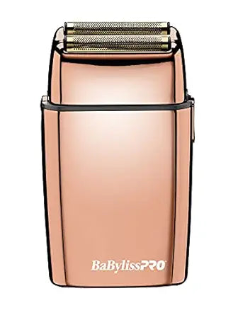 BABYLISS PRO - FoilFX02 Cordless Metal Double Foil Shaver ROSE GOLD