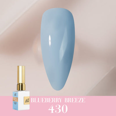 LDS Color Craze Gel Nail Polish - 430 Blueberry Breeze - 0.5oz