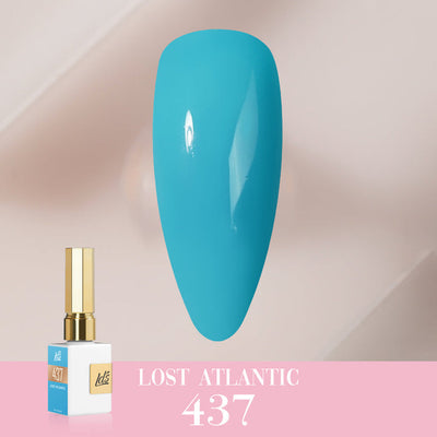 LDS Color Craze Gel Nail Polish - 437 Lost Atlantic - 0.5oz