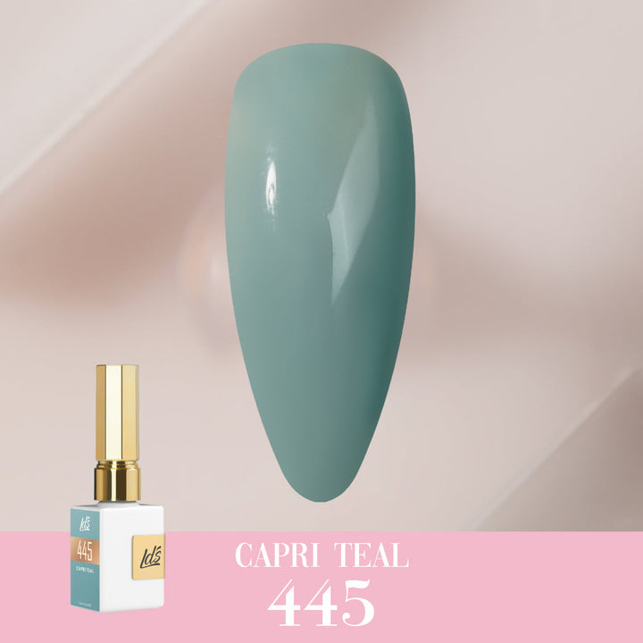 LDS Color Craze Gel Nail Polish - 445 Capri Teal - 0.5oz