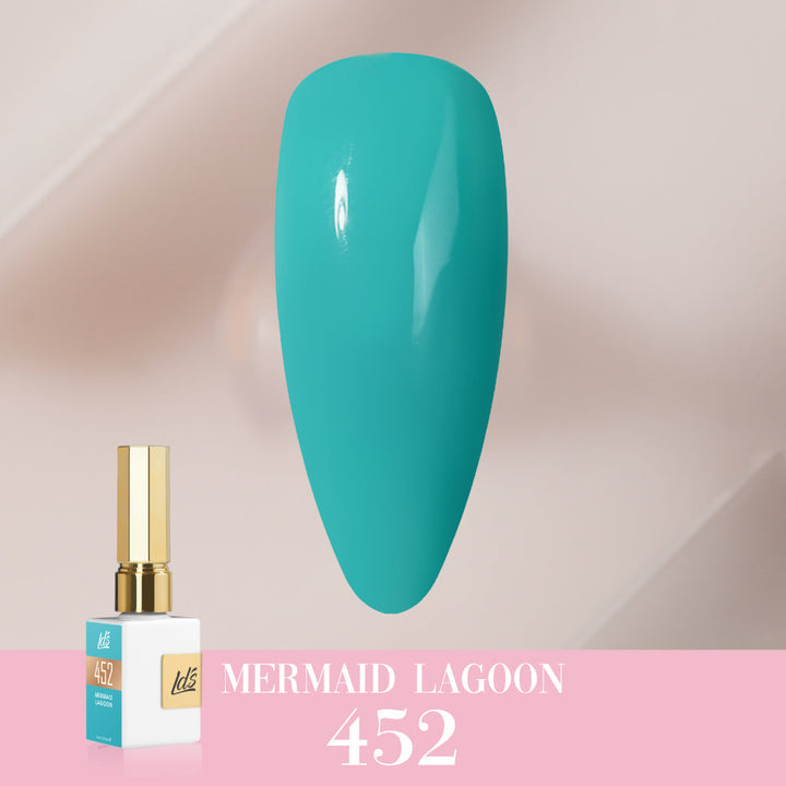 LDS Color Craze Gel Nail Polish - 452 Mermaid Lagoon - 0.5oz