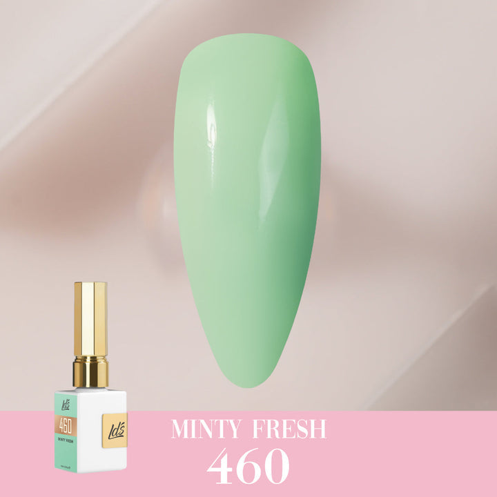 LDS Color Craze Gel Nail Polish - 460 Minty Fresh - 0.5oz