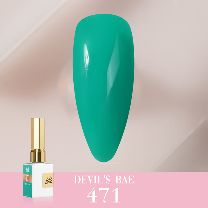 LDS Color Craze Gel Nail Polish - 471 Devil&