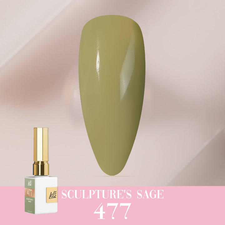 LDS Color Craze Gel Nail Polish - 477 Sculpture&