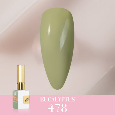 LDS Color Craze Gel Nail Polish - 478 Eucalyptus - 0.5oz