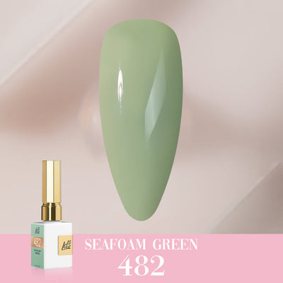 LDS Color Craze Gel Nail Polish - 482 Seafoam Green - 0.5oz