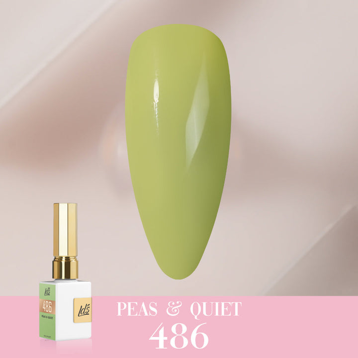 LDS Color Craze Gel Nail Polish - 486 Peas &amp; Quiet - 0.5oz