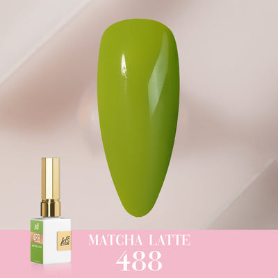 LDS Color Craze Gel Nail Polish - 488 Matcha Latte - 0.5oz