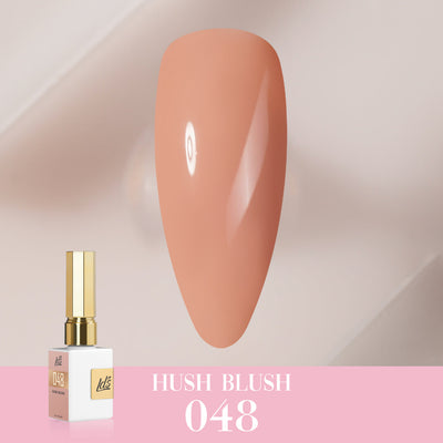 LDS Color Craze Gel Nail Polish - 048 Hush Blush - 0.5oz