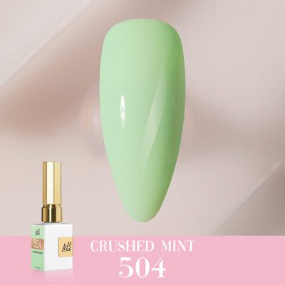 LDS Color Craze Gel Nail Polish - 504 Crushed Mint - 0.5oz