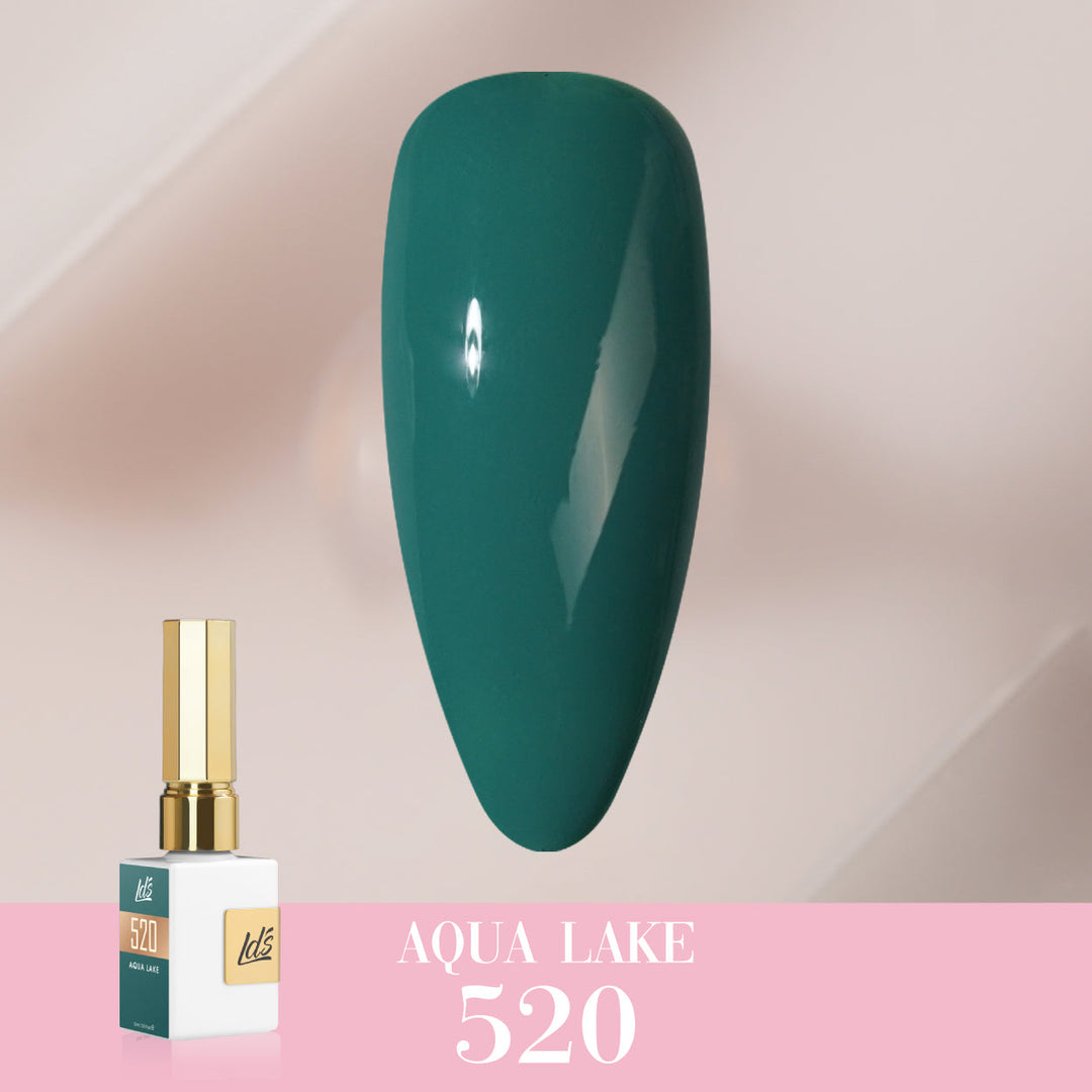 LDS Color Craze Gel Nail Polish - 520 Aqua Lake - 0.5oz