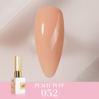 LDS Color Craze Gel Nail Polish - 052 Peach Puff - 0.5oz