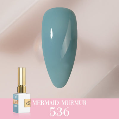 LDS Color Craze Gel Nail Polish - 536 Mermaid Murmur - 0.5oz