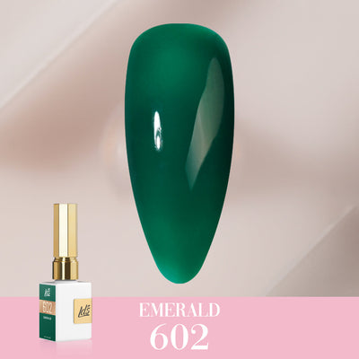 LDS Color Craze Gel Nail Polish - 602 Emerald - 0.5oz