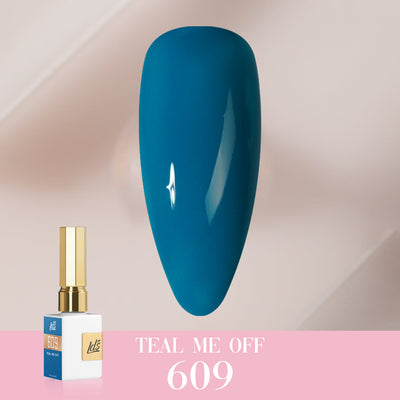 LDS Color Craze Gel Nail Polish - 609 Teal Me Off - 0.5oz