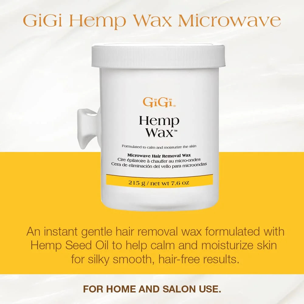 GIGI - Hemp Wax Microwave 7.6oz.