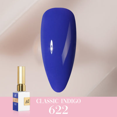 LDS Color Craze Gel Nail Polish - 622 Classic Indigo - 0.5oz