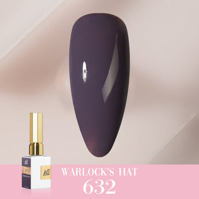 LDS Color Craze Gel Nail Polish - 632 Warlock's Hat - 0.5oz