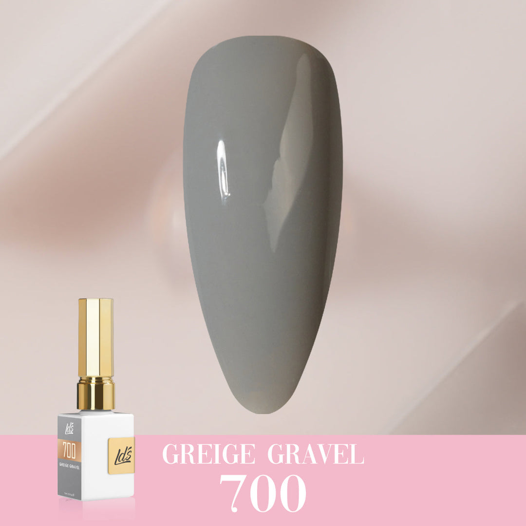 LDS Color Craze Gel Nail Polish - 700 Greige Gravel - 0.5oz