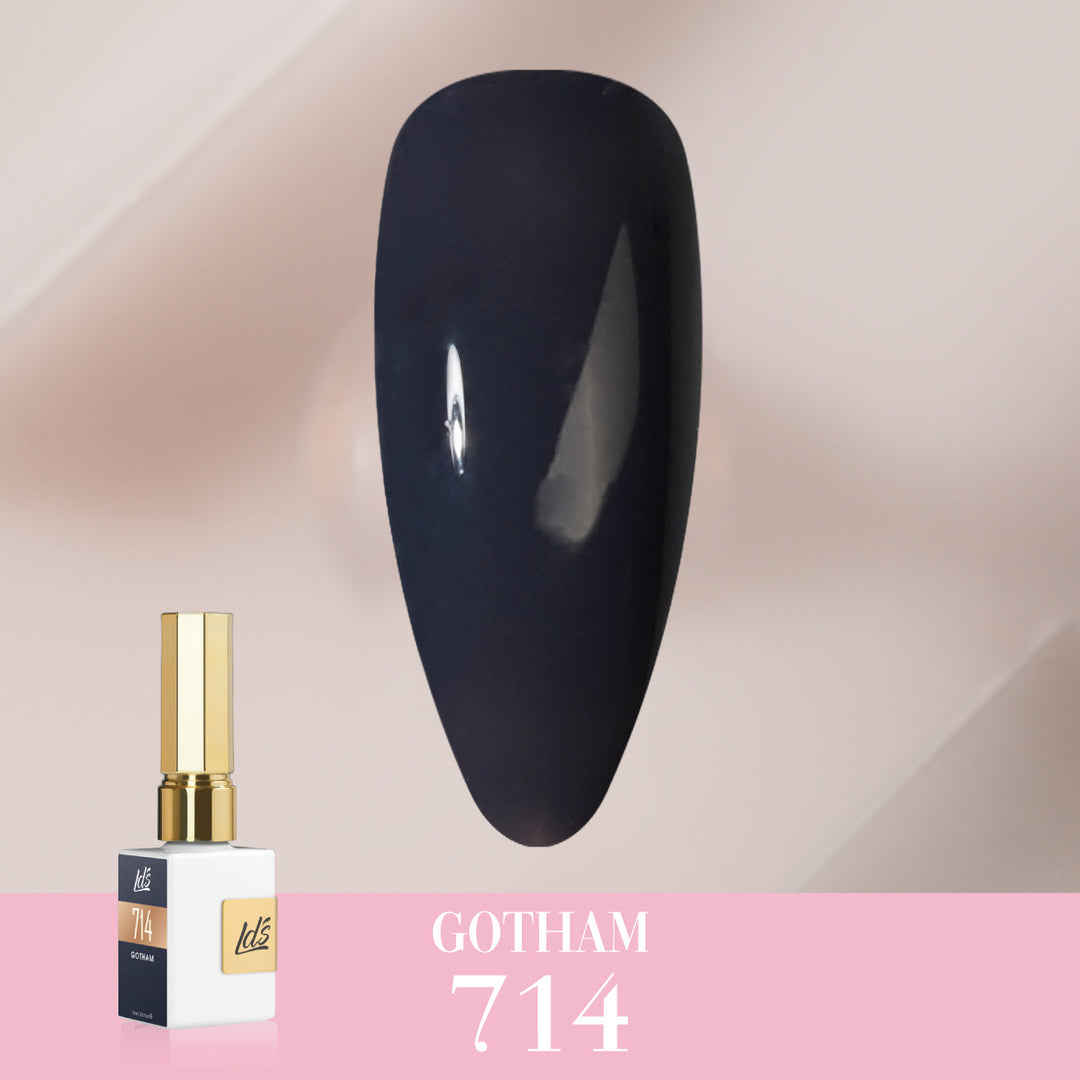 LDS Color Craze Gel Nail Polish - 714 Gotham - 0.5oz